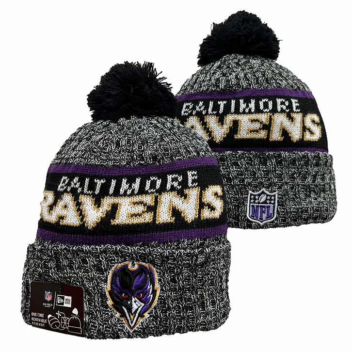Baltimore Ravens Knit Hats 117